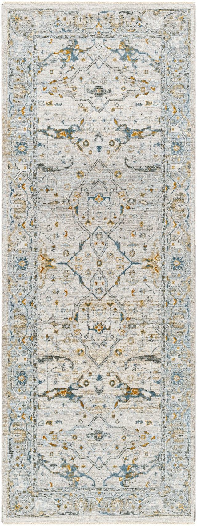 Livabliss Dresden Dre - 2309 Taupe, Off - White, Dusty Sage, Deep Teal, Olive, Light Gray Rug - Livabliss - dre2309 - 2773