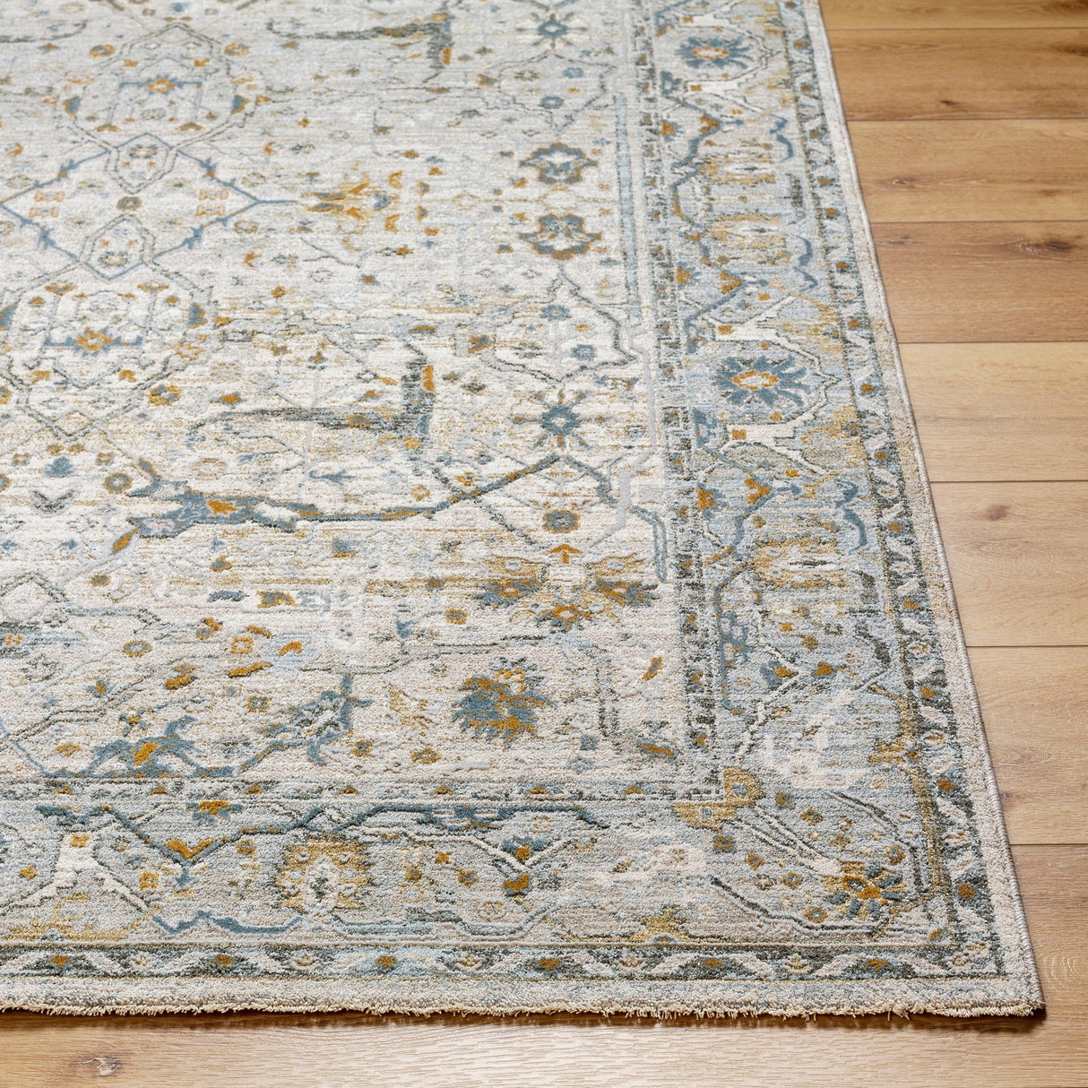 Livabliss Dresden Dre - 2309 Taupe, Off - White, Dusty Sage, Deep Teal, Olive, Light Gray Rug - Livabliss - dre2309 - 2773