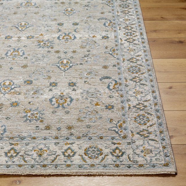 Livabliss Dresden Dre - 2311 Taupe, Off - White, Dusty Sage, Light Gray, Deep Teal Rug - Livabliss - dre2311 - 2773