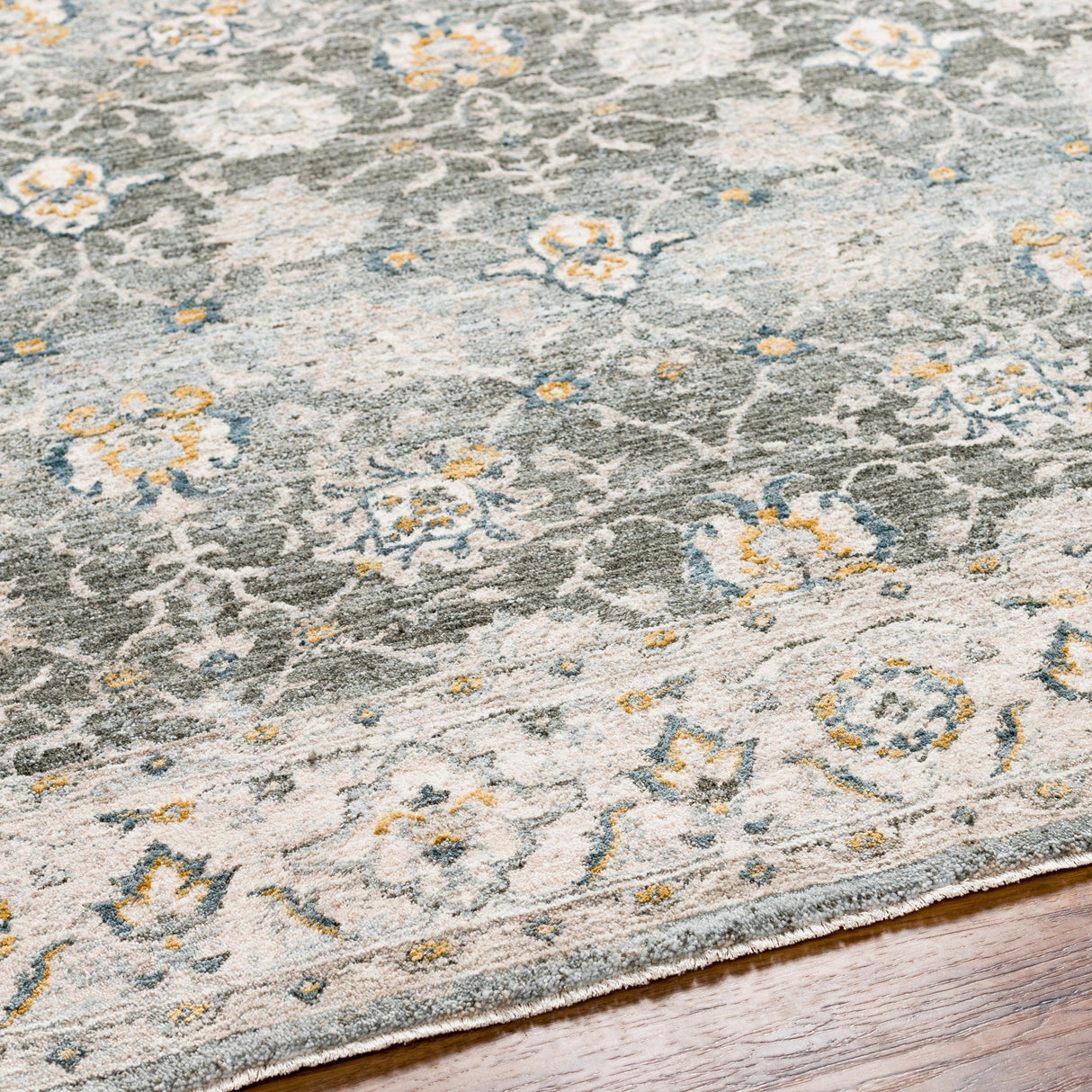 Livabliss Dresden Dre - 2312 Taupe, Dusty Sage, Off - White, Light Gray, Deep Teal Rug - Livabliss - dre2312 - 2773
