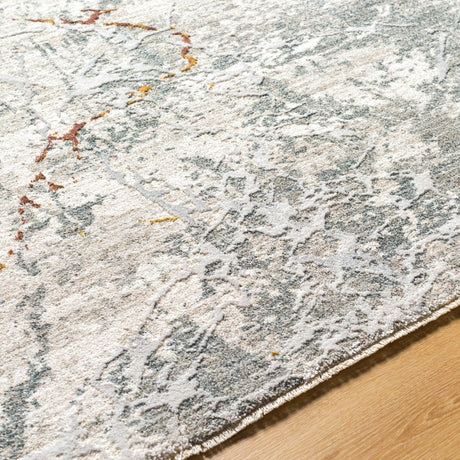 Livabliss Dresden Dre - 2318 Pale Slate, Light Grey, Sterling Grey, Metallic - Silver, Pewter Rug - Livabliss - dre2318 - 23