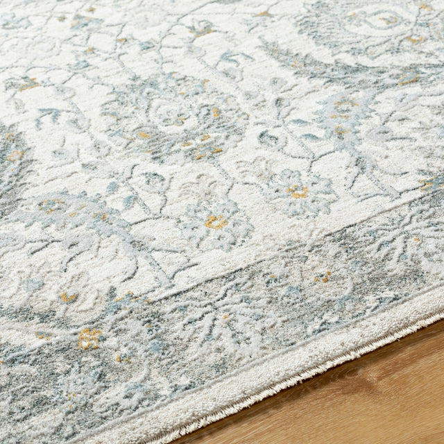 Livabliss Dresden Dre - 2326 Light Grey, Ash, Metallic - Silver, Pewter Rug - Livabliss - dre2326 - 23