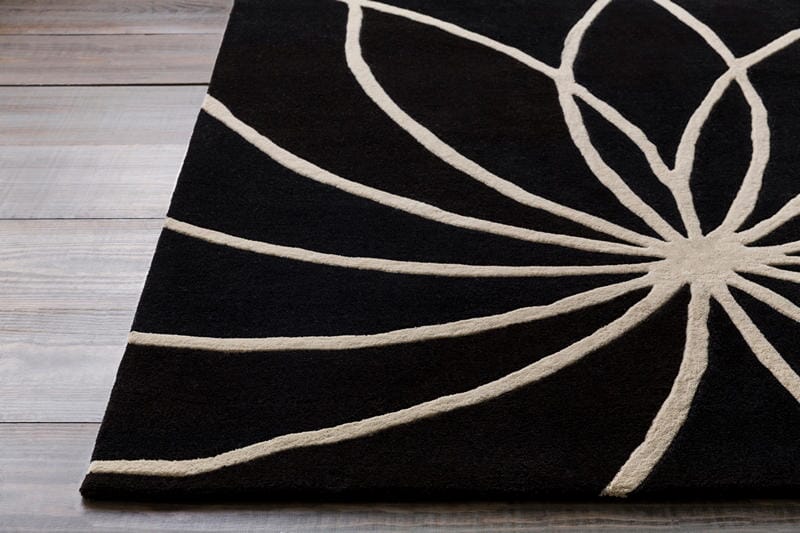 Livabliss Forum fm - 7072 Black / White Rugs - Livabliss - fm7072 - 23