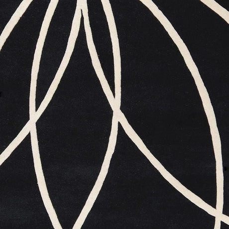 Livabliss Forum fm - 7072 Black / White Rugs - Livabliss - fm7072 - 23