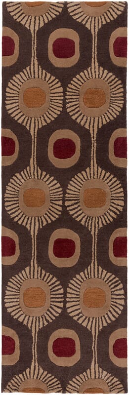 Livabliss Forum Fm - 7170 Dark Chocolate / Tan / Dark Beige Rugs - Livabliss - fm7170 - 268