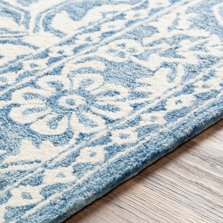 Livabliss Granada Gnd - 2300 Aqua, Dark Blue, Cream Rugs - Livabliss - gnd2300 - 23