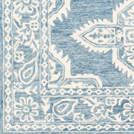 Livabliss Granada Gnd - 2300 Aqua, Dark Blue, Cream Rugs - Livabliss - gnd2300 - 23
