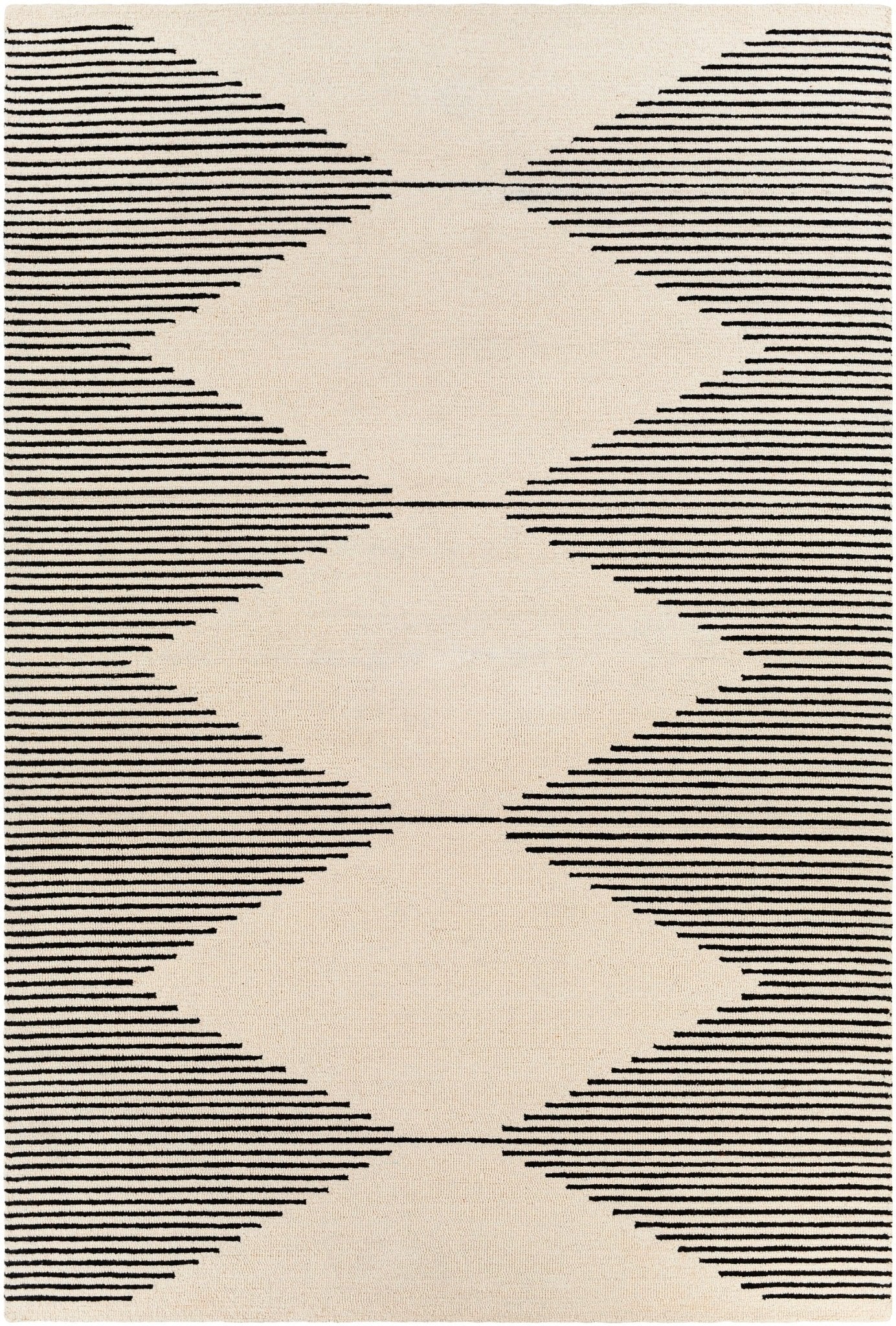 Livabliss Granada Gnd - 2331 Black, Beige Rug - Livabliss - gnd2331 - 268
