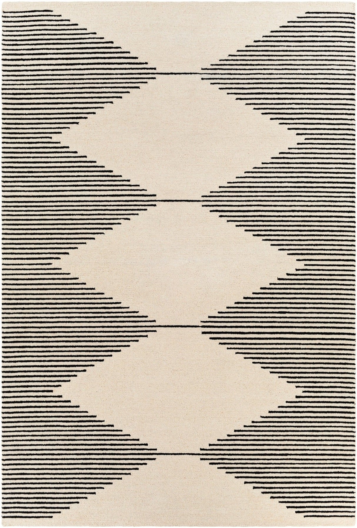 Livabliss Granada Gnd - 2331 Black, Beige Rug - Livabliss - gnd2331 - 268