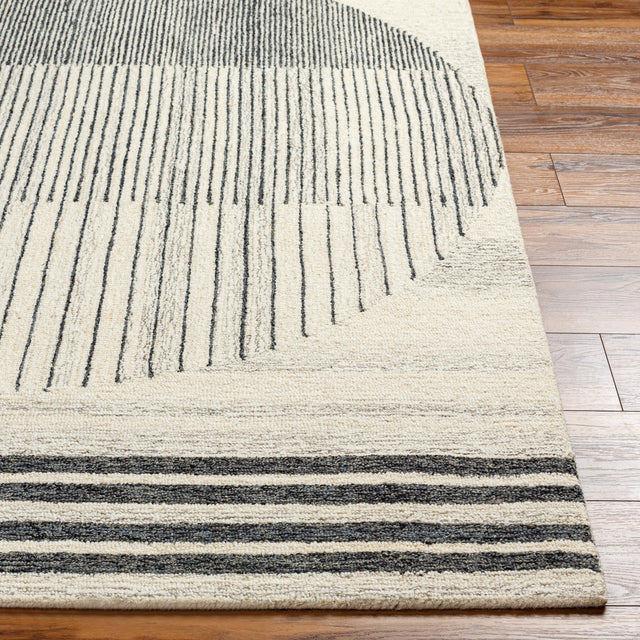 Livabliss Granada Gnd - 2334 Light Beige, Black Rug - Livabliss - gnd2334 - 23