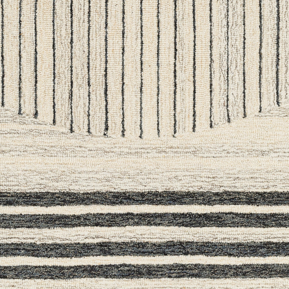 Livabliss Granada Gnd - 2334 Light Beige, Black Rug - Livabliss - gnd2334 - 23