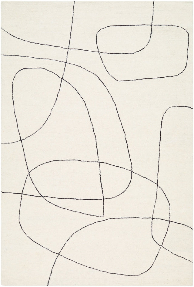 Livabliss Granada Gnd - 2345 Ivory, Dark Brown Rug - Livabliss - gnd2345 - 23