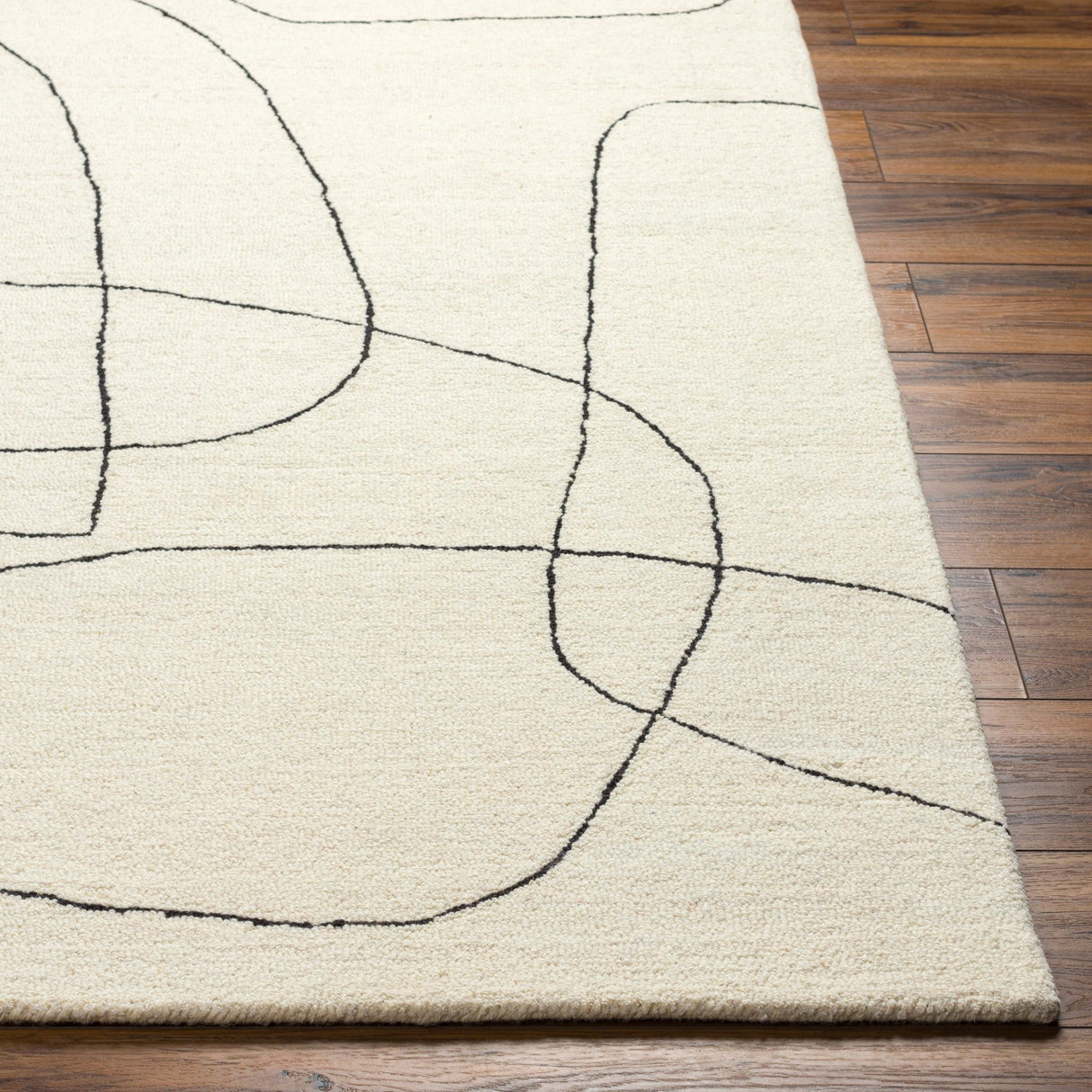 Livabliss Granada Gnd - 2345 Ivory, Dark Brown Rug - Livabliss - gnd2345 - 23