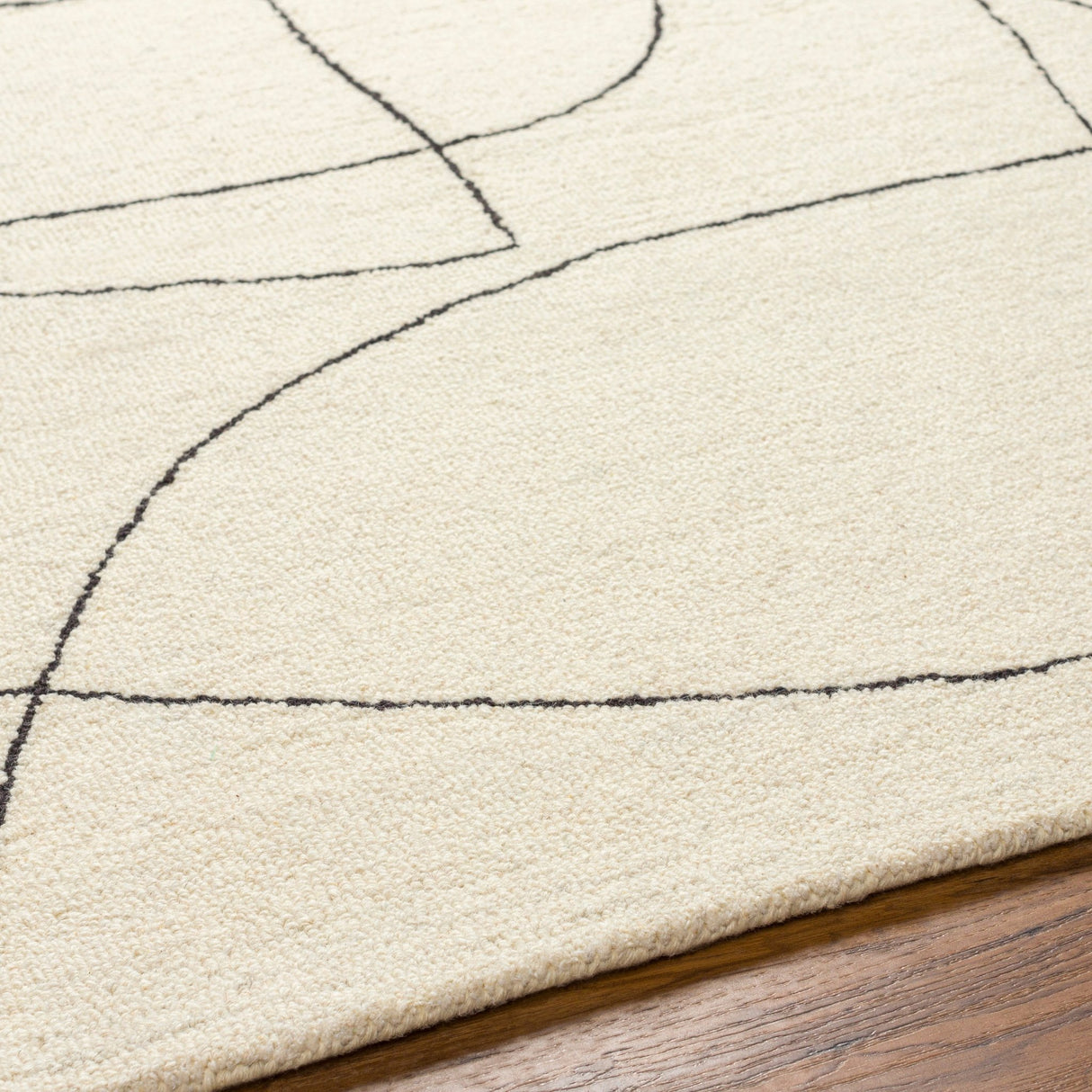 Livabliss Granada Gnd - 2345 Ivory, Dark Brown Rug - Livabliss - gnd2345 - 23
