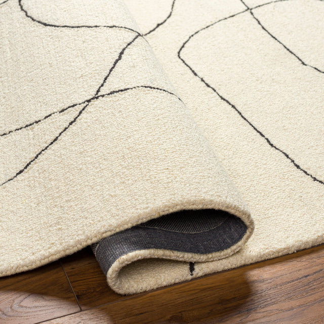 Livabliss Granada Gnd - 2345 Ivory, Dark Brown Rug - Livabliss - gnd2345 - 23