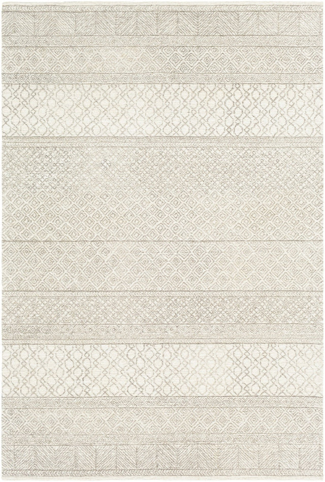 Livabliss Maroc Mar - 2302 Ivory, Gray, Medium Gray, Dark Brown Rug - Livabliss - mar2302 - 46