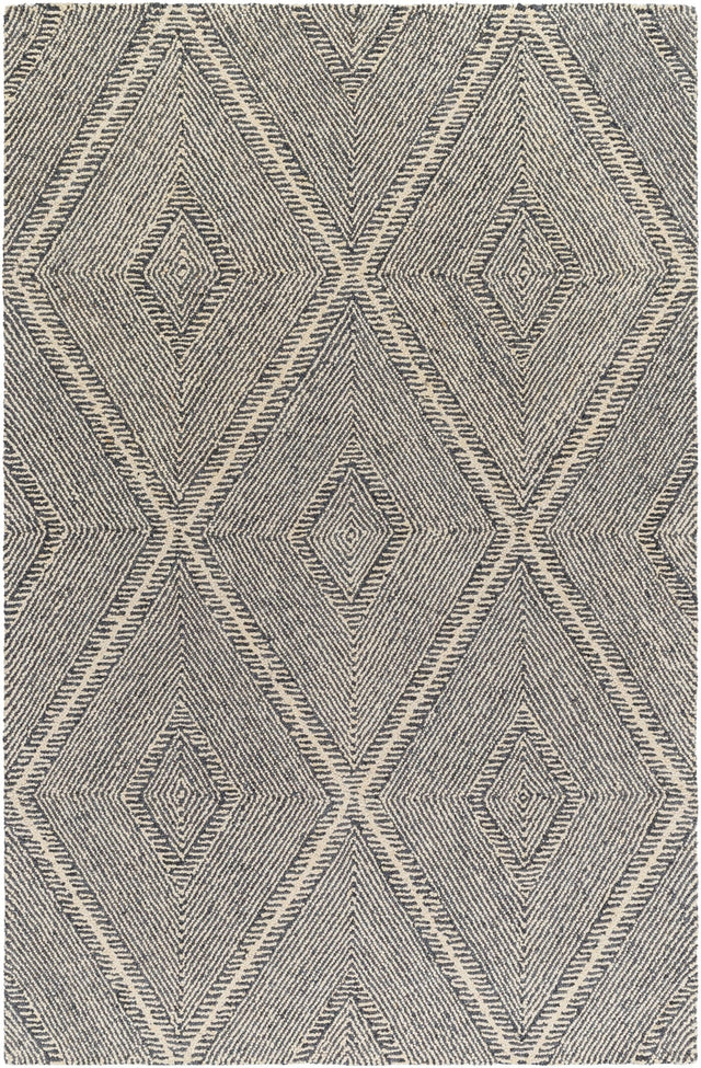 Livabliss Maroc Mar - 2331 Grey, Sage, Dark Grey, Pewter, Ash, Metallic - Silver Rug - Livabliss - mar2331 - 23