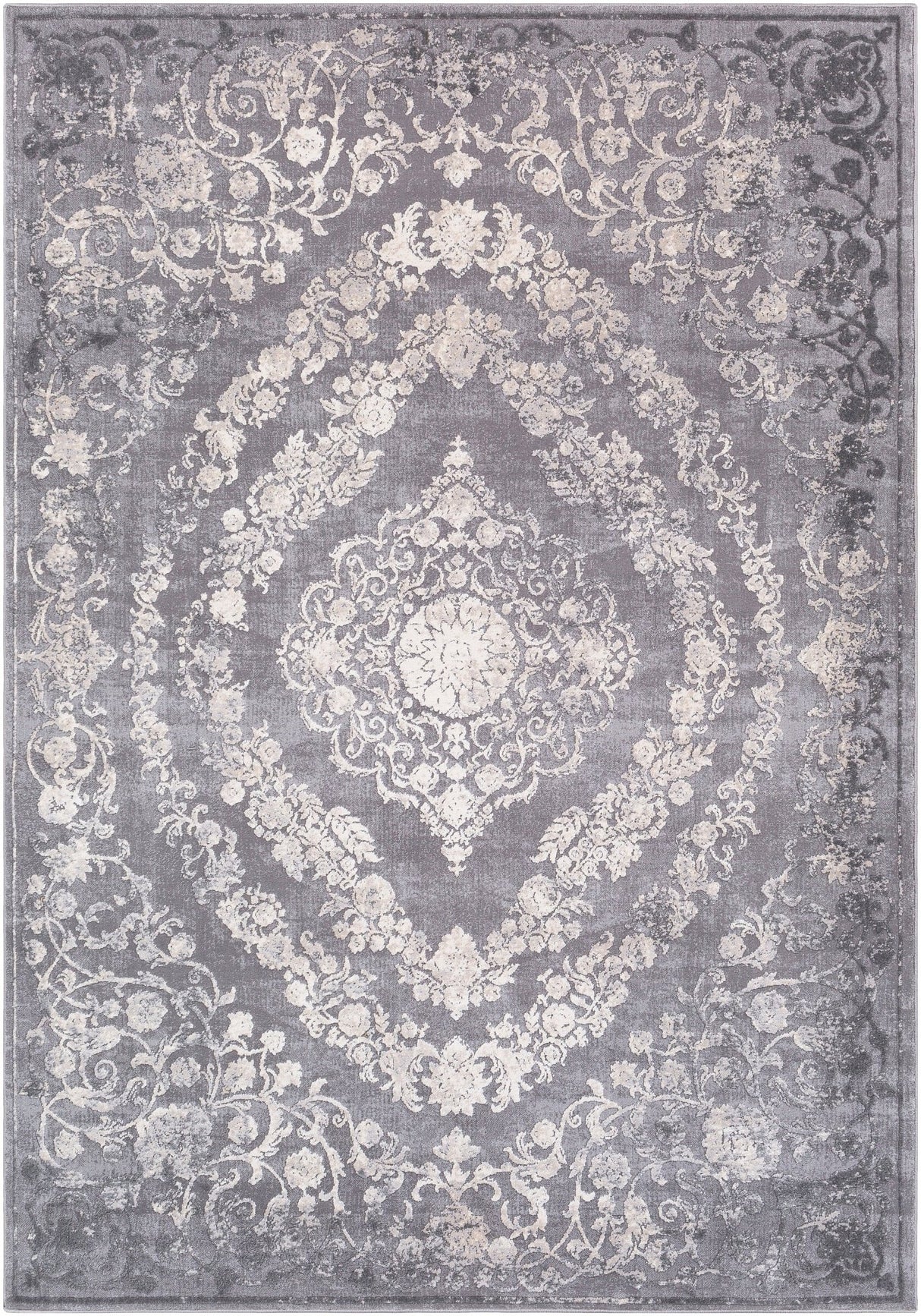 Livabliss Tibetan Tbt - 2301 Medium Gray, Charcoal, Cream, Khaki Rugs - Livabliss - tbt2301 - 31157