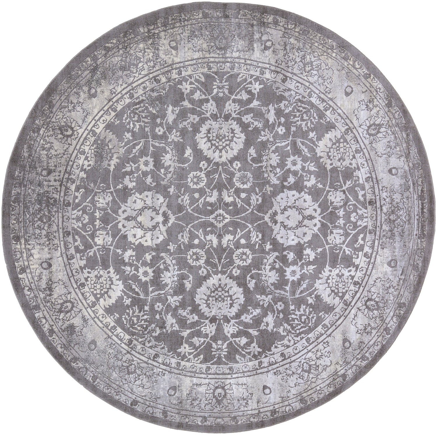 Livabliss Tibetan Tbt - 2309 Medium Gray, Ivory, Taupe, Charcoal Rugs - Livabliss - tbt2309 - 53rd