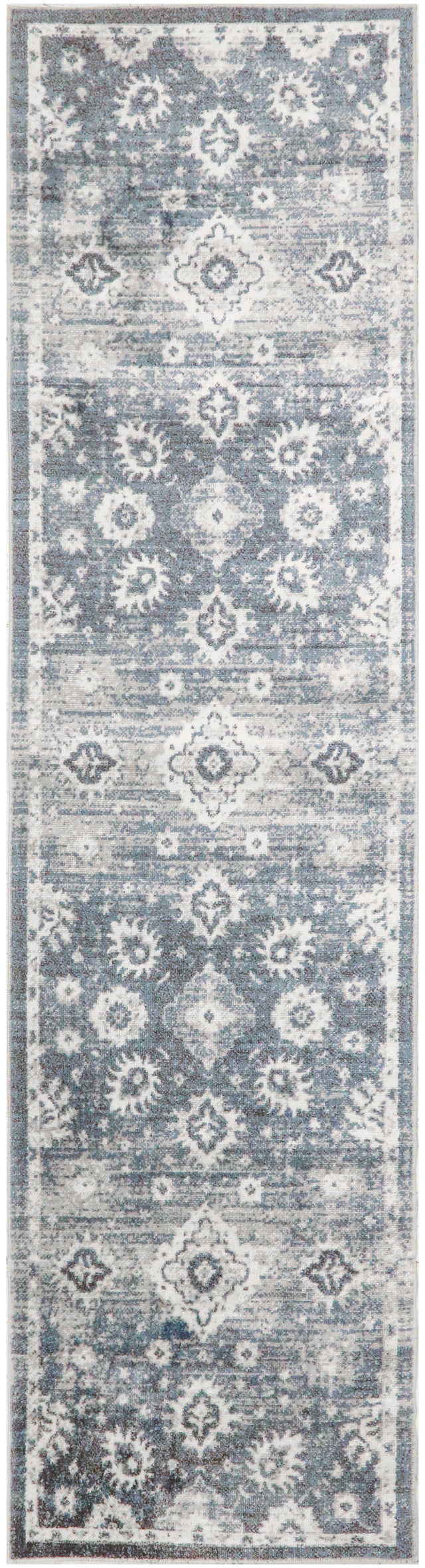 Nourison Astra Machine Washable ASW19 Machine Made Denim Rug