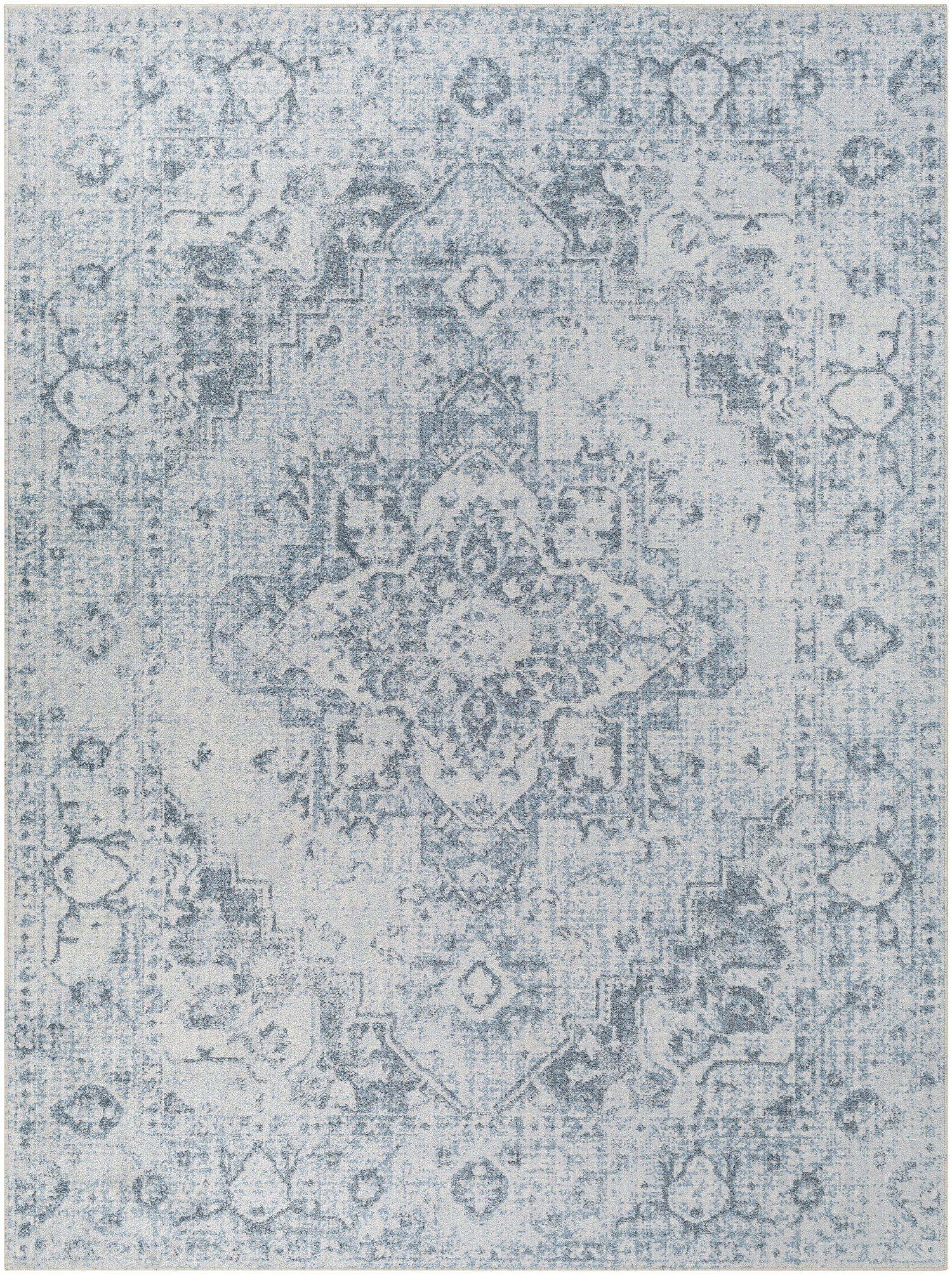 Surya Lillian Lll-2334 Oatmeal, Gray, Black, Dark Blue, Brown Rug.
