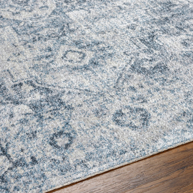 Surya Lillian Lll-2334 Oatmeal, Gray, Black, Dark Blue, Brown Rug.