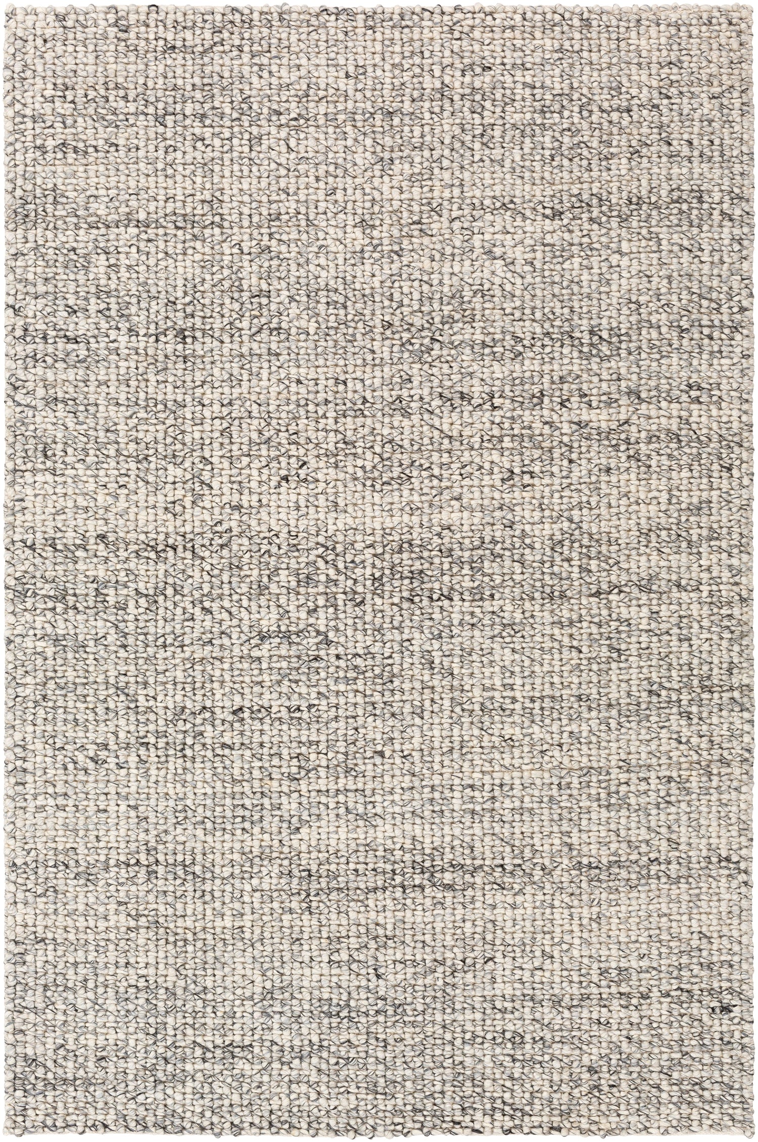 Surya Lucerne Lne-1001 Charcoal, White Rugs.