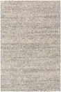 Surya Lucerne Lne-1001 Charcoal, White Rugs.