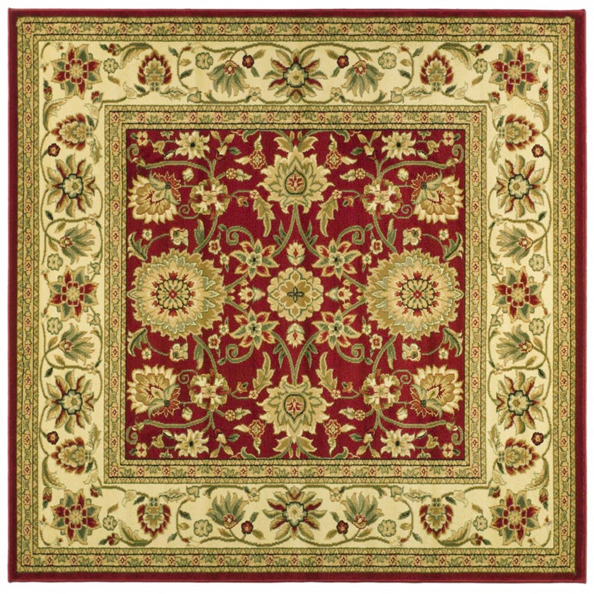 Safavieh Lyndhurst Lnh212F Red/Ivory Rug