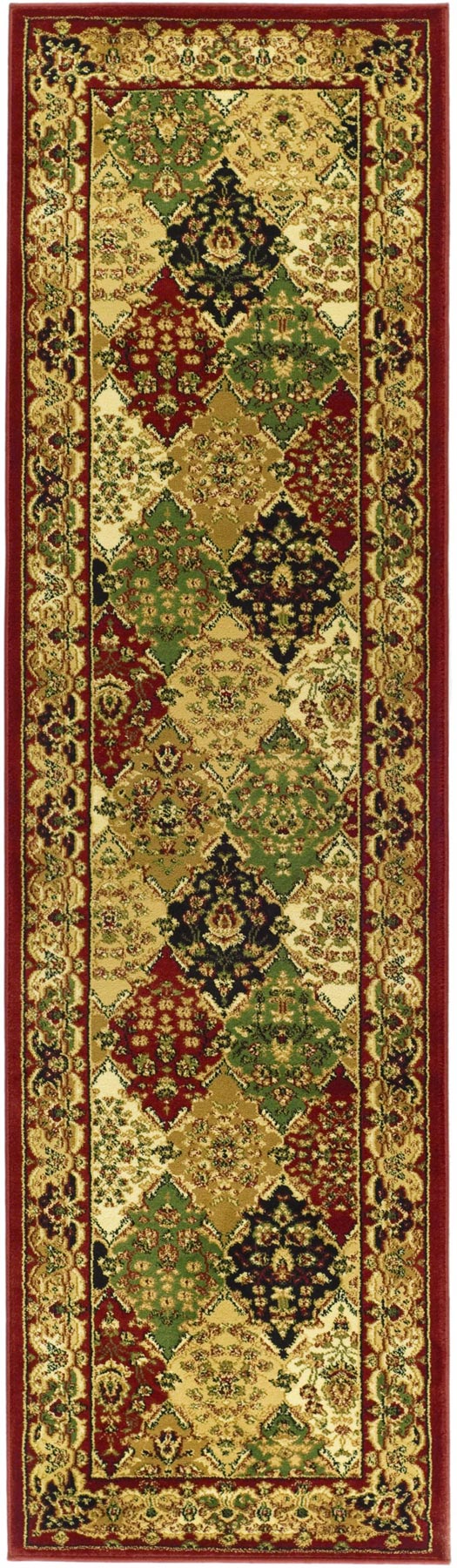 Safavieh Lyndhurst lnh221b Multi / Red Rugs