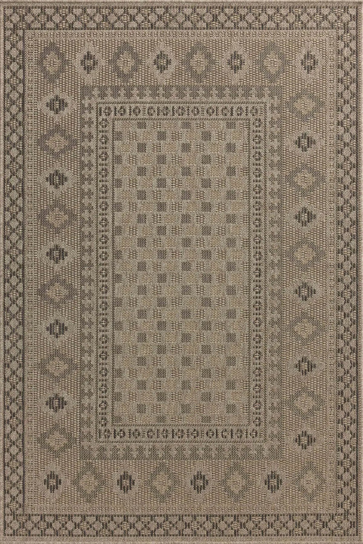 Chris Loves Julia x Loloi Providence PRC-07 Dove / Charcoal Rug - main flat
