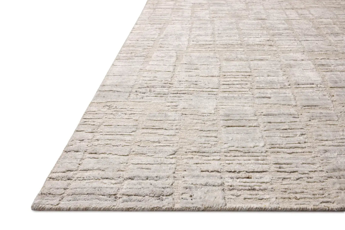 Jean Stoffer x Loloi Daniel DAN-01 Antique Ivory Rug - rug corner