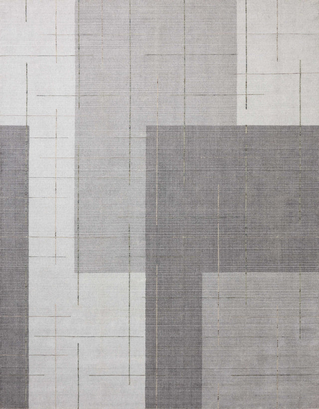Loloi Alistair ALS-03 Contemporary Hand Loomed Grey, Olive Rug