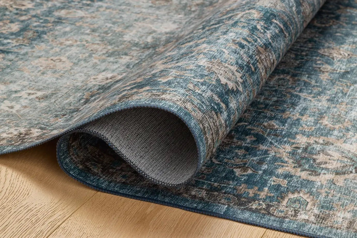 Loloi Anniston ANS-02 Lagoon / Natural Rug - pile height