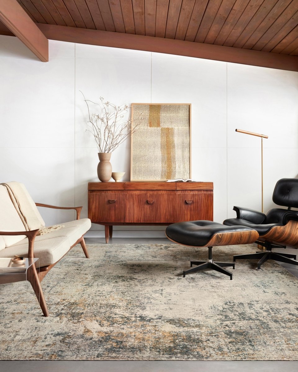 Loloi Axel Axe-04 Ocean/Beige Rugs.