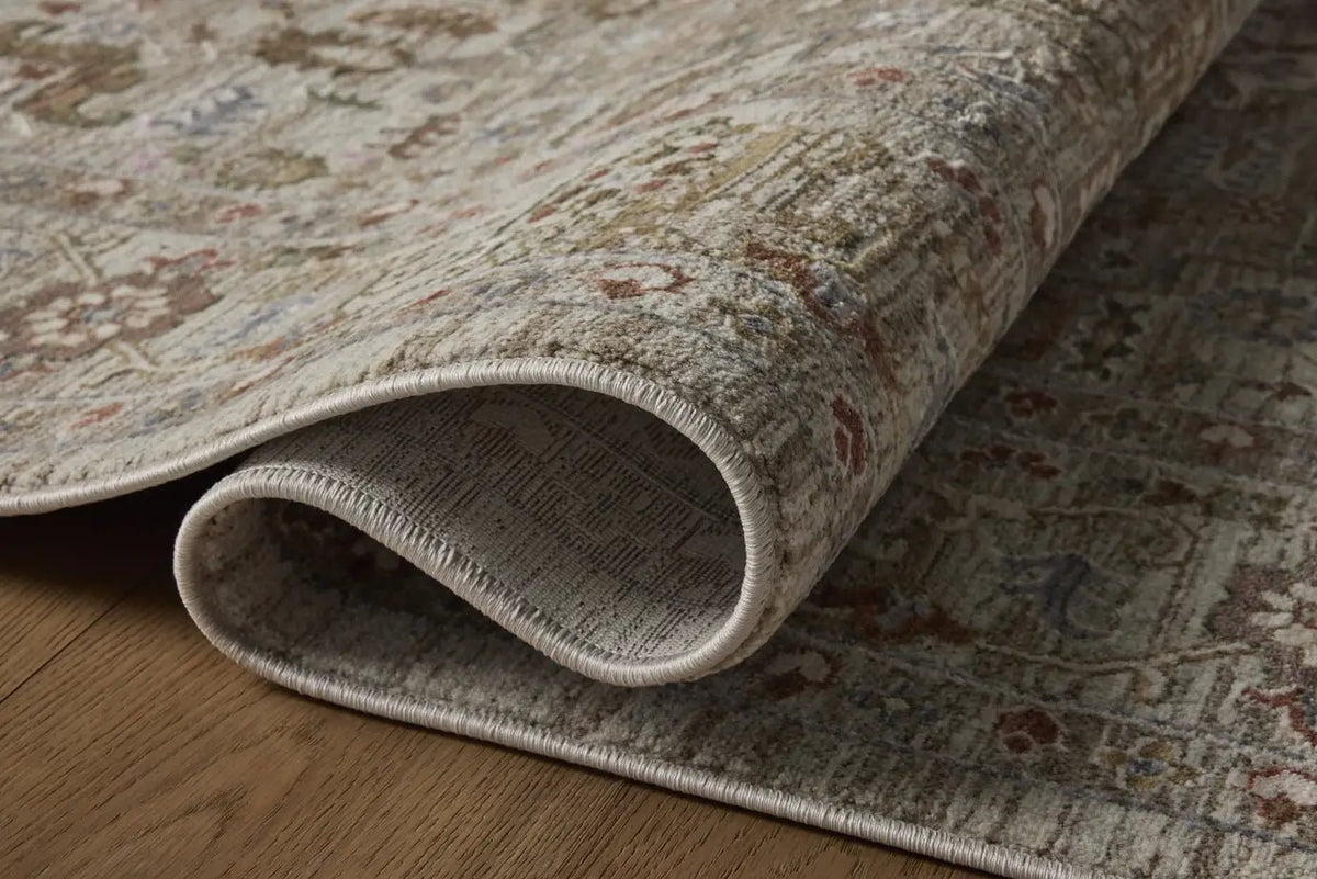 Loloi Aylin AYL-08 Mushroom / Fiesta Rug - pile height