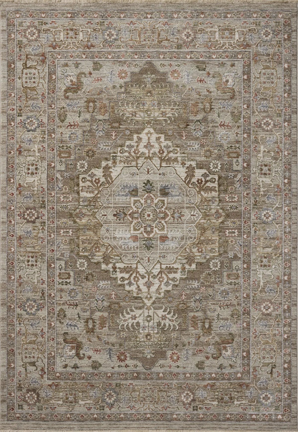 Loloi Aylin AYL-08 Mushroom / Fiesta Rug - main flat
