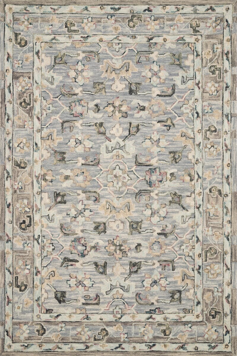 Loloi Beatty Bea-04 Light Blue / Multi Rugs.