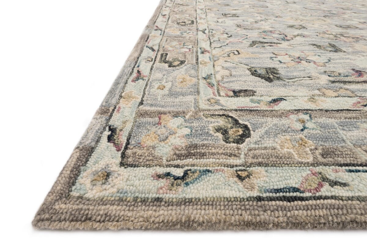 Loloi Beatty Bea-04 Light Blue / Multi Rugs.