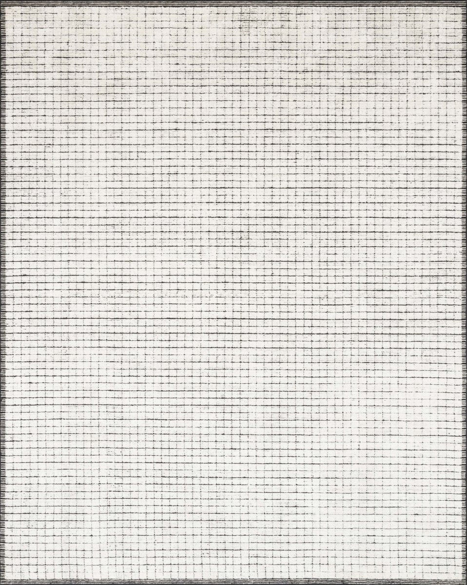 Loloi Beverly Bev-01 Ivory/Black Rugs.