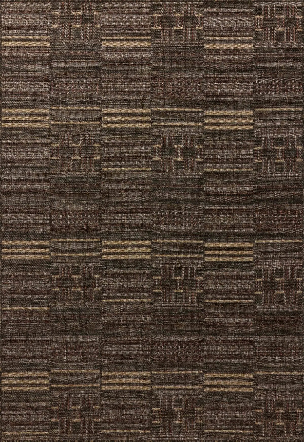 Loloi Birch BIR-01 Spice / Tobacco Rug - main flat
