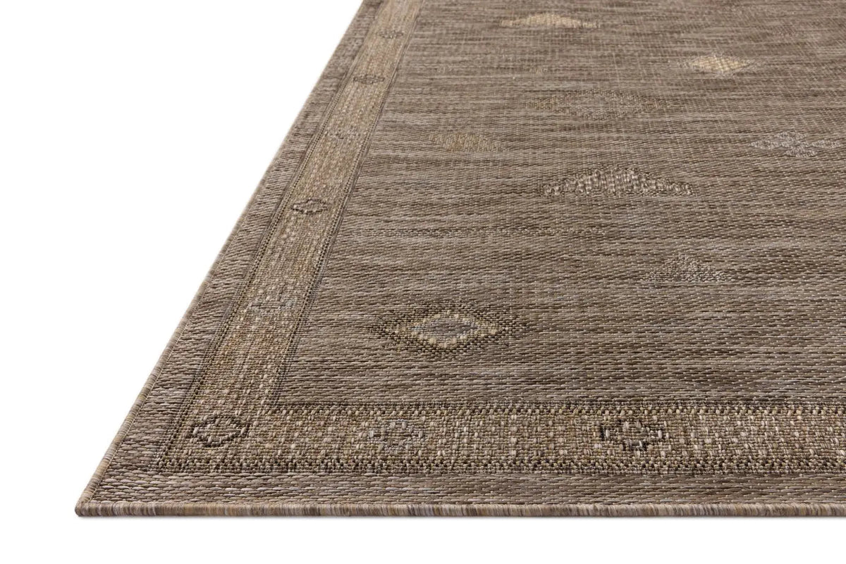 Loloi Birch BIR-03 Natural / Sand Rug - rug corner