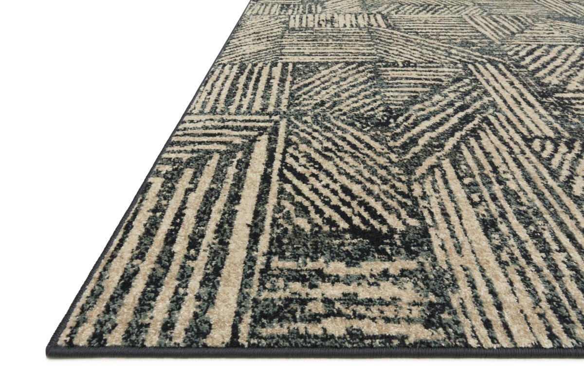 Loloi Bowery Bow-01 Midnight/Taupe Rugs.
