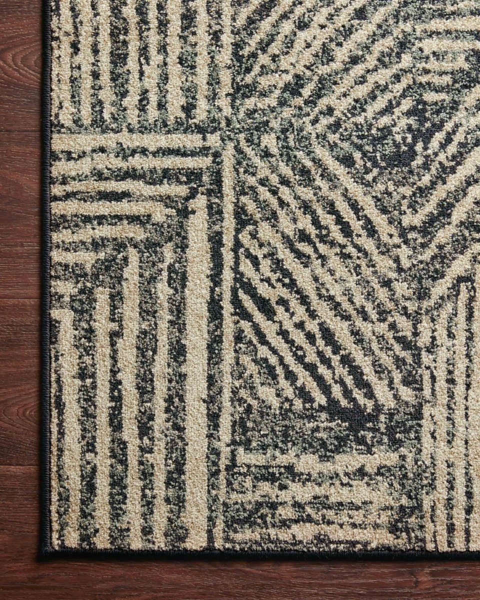 Loloi Bowery Bow-01 Midnight/Taupe Rugs.