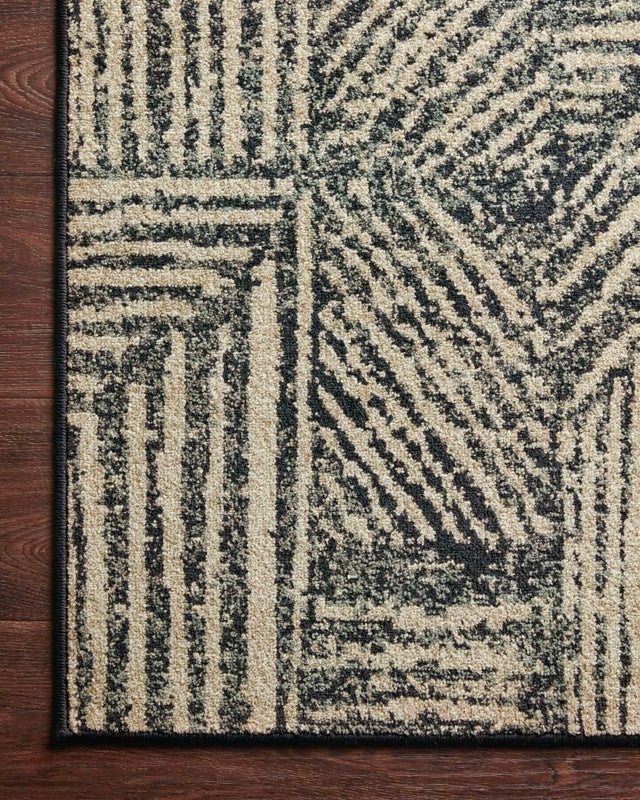 Loloi Bowery Bow-01 Midnight/Taupe Rugs.