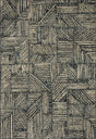 Loloi Bowery Bow-01 Midnight/Taupe Rugs.