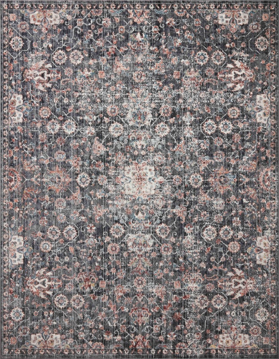 Loloi Cassandra Csn-03 Charcoal/Rust Rugs.