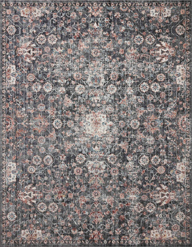 Loloi Cassandra Csn-03 Charcoal/Rust Rugs.