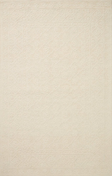 Loloi Cecelia Cec-01 Ivory/Ivory Rug.
