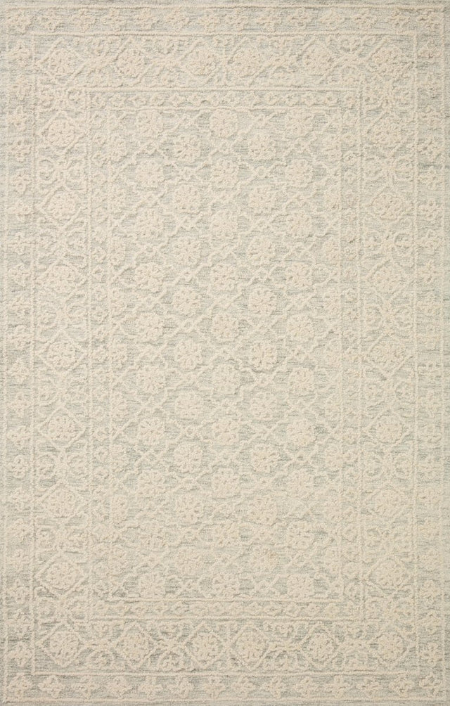 Loloi Cecelia Cec-01 Mist/Ivory Rug.